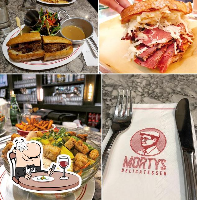 Sándwich de pulled pork en Morty's