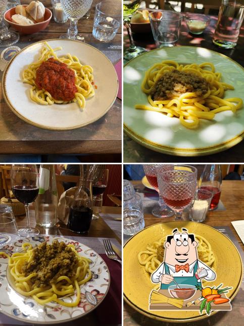 Spaghetti alla bolognese al Osteria Madonnetta