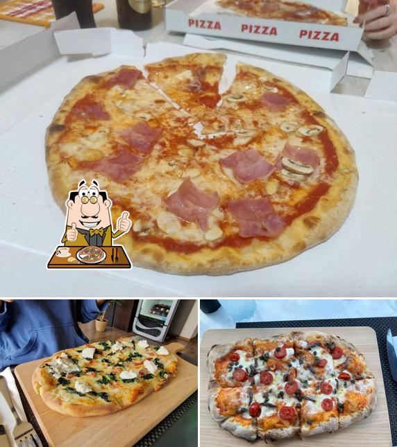 A il gusto Pinseria, puoi ordinare una bella pizza