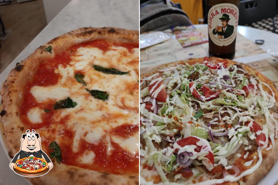 Ordina tra le svariate varianti di pizza