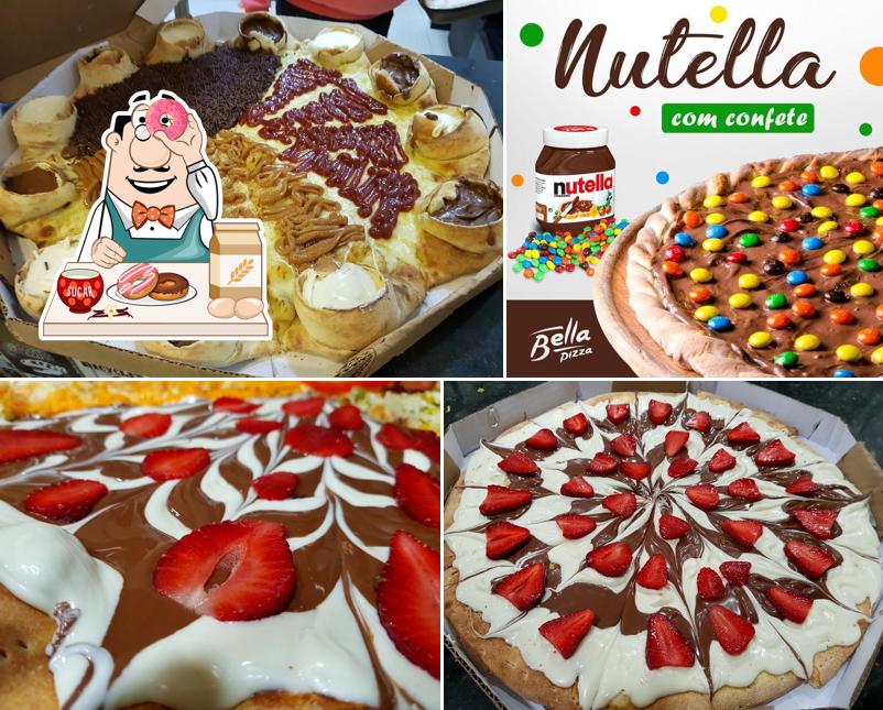 Peça uma das opções doces