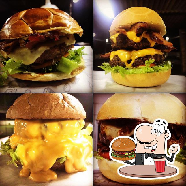 Os hambúrgueres do Futibas Burguer irão satisfazer diferentes gostos