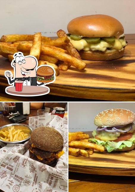 Os hambúrgueres do Marujo Burger e Restaurante irão satisfazer uma variedade de gostos