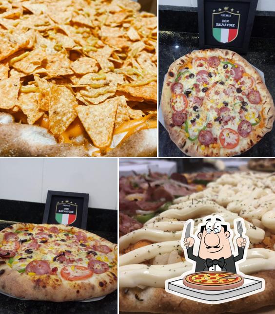 Experimente diferentes estilos de pizza