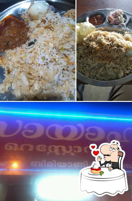 Biriyani Kada serves a range of desserts
