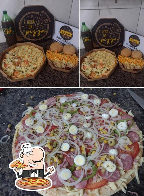 Consiga pizza no Ohana Lanchonete e pizzaria