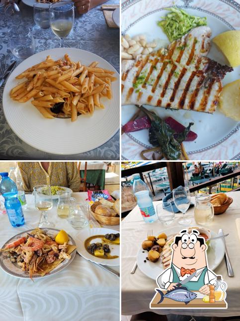 Salmone grigliato al Ristorante " I Versiliesi " Snc di Buselli Carlo