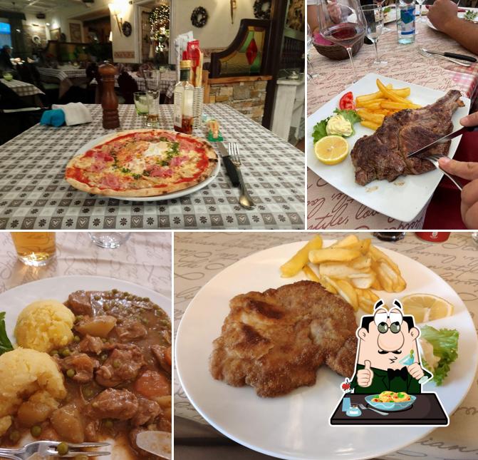 Cibo al Hotel Alpina