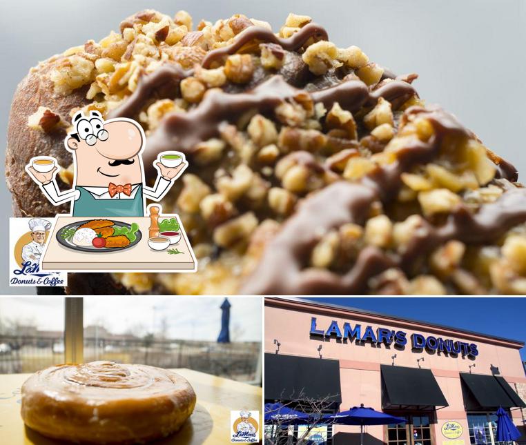LaMar's Donuts and Coffee is distinguished by food and exterior