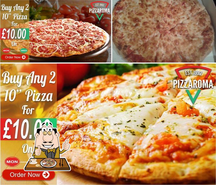 Try out different kinds of pizza