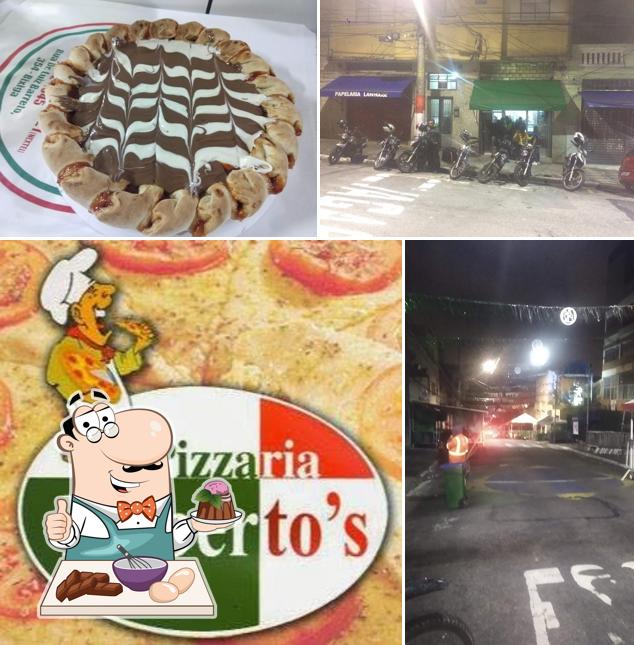 Pizzaria Ruberto's provê uma gama de sobremesas