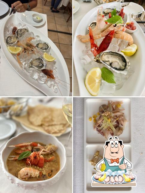 Ostriche al Ristorante "Il Cormorano"