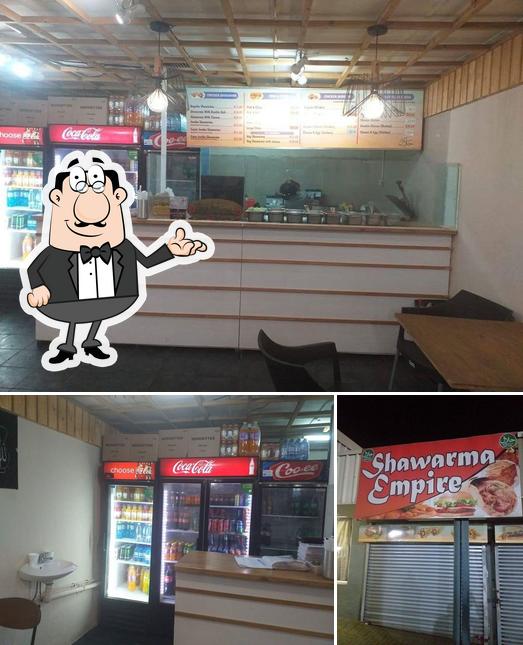 The interior of Shawarma Empire Tongaat