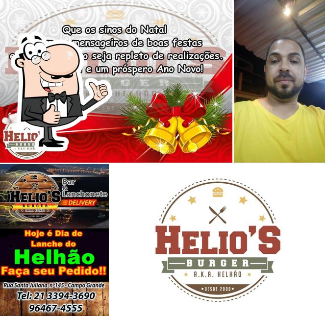 Look at this picture of Helio´s Burguer - O Hamburguer do Helhão