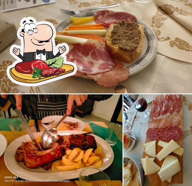 Prenditi i un pasto a base di carne a Albergo Locanda "Michelacci"