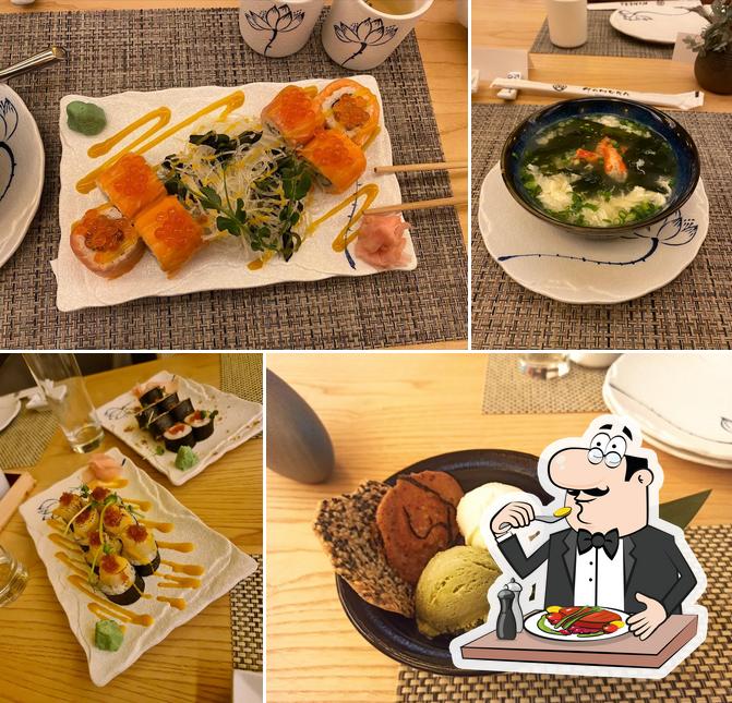 Блюда в "Homura Restaurant"