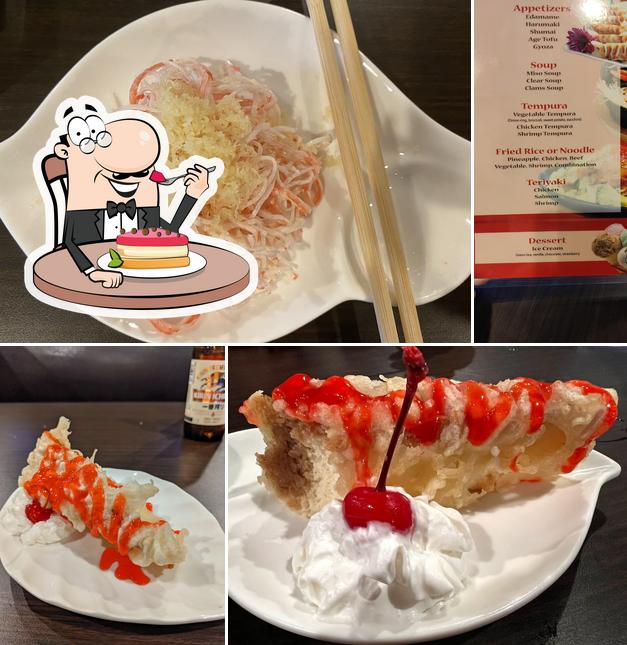 Sushi Yama provides a selection of sweet dishes