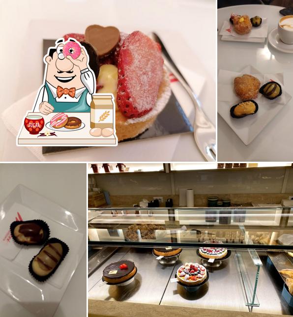 Meucci Pasticceria serve un'ampia gamma di dolci