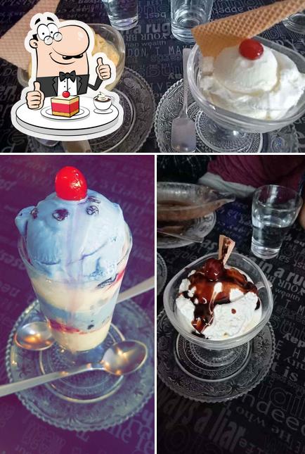 CAFE ICE MAGIC offers a variety of sweet dishes