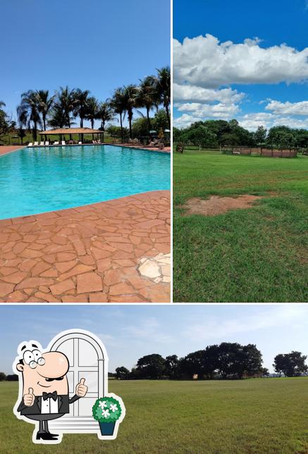 Внешнее оформление "Estância Montagner Parque Hotel Fazenda Restaurante Pesqueiro e Piscinas"