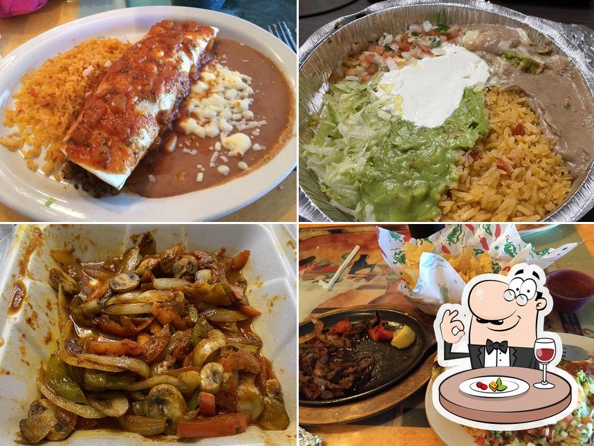 Meals at Los Potros Mexican Restaurant