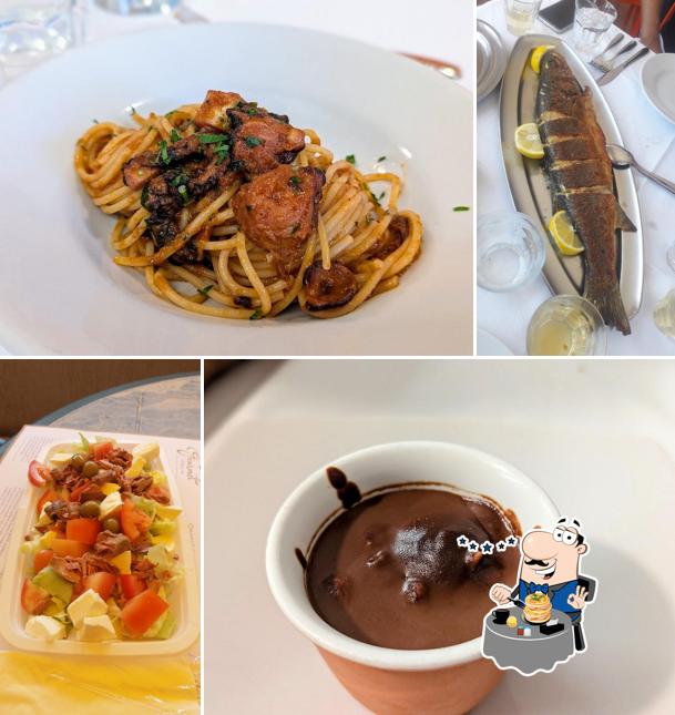Mousse al cioccolato al Albergo Ristorante Bocche Di Bonifacio