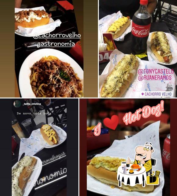 Cachorro Velho Hot Dog e Massas