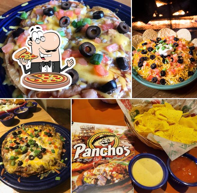 Get pizza at Pancho's