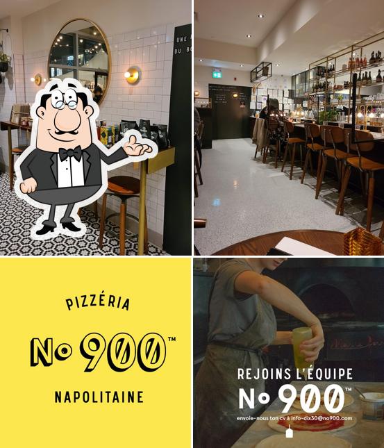 L'intérieur de Pizzéria NO.900 - Dix30