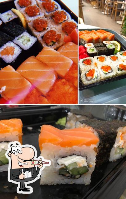 Prenez de nombreuses options de sushi