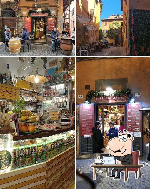 Gli interni di Er pizzicarolo