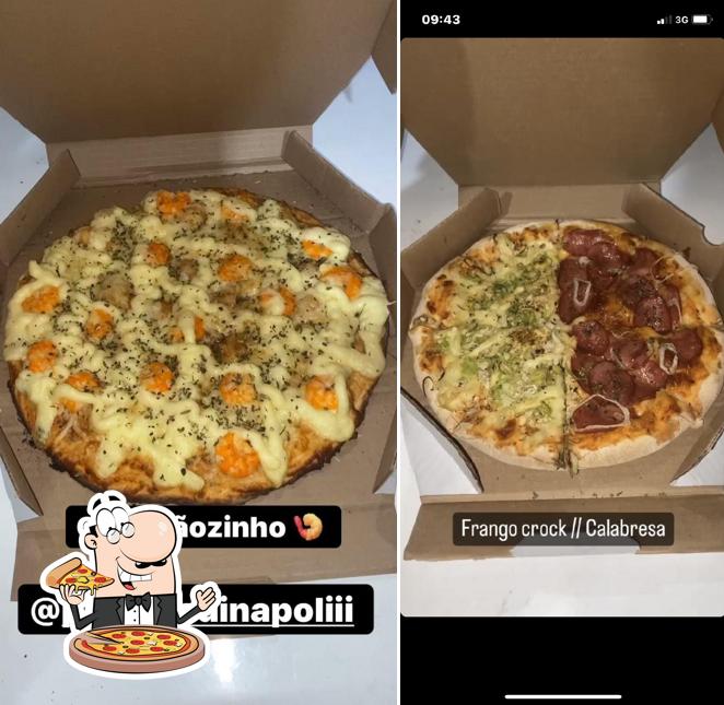 No Pizzaria Dinapoli, você pode desfrutar de pizza