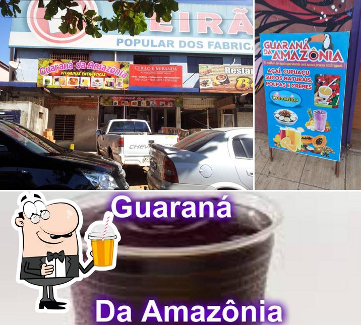 Desfrute de um drinque no Guaraná da Amazônia