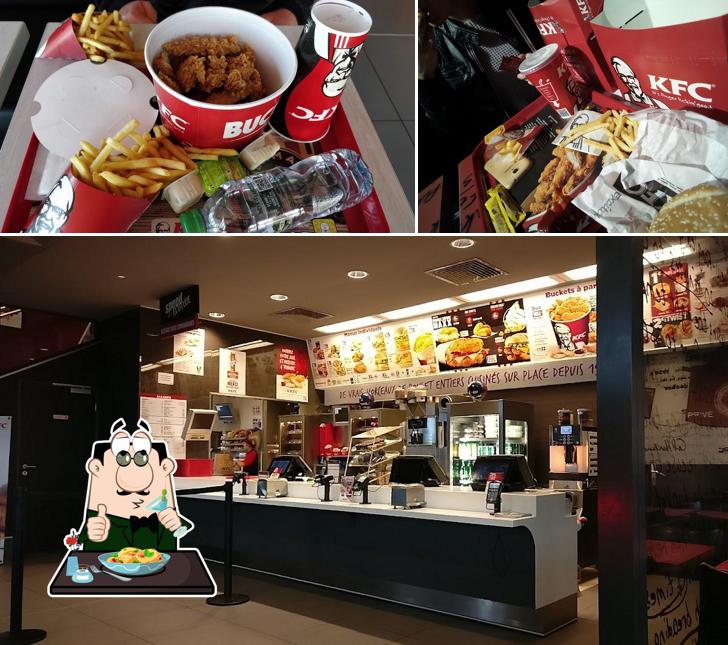 Nourriture à KFC Frejus