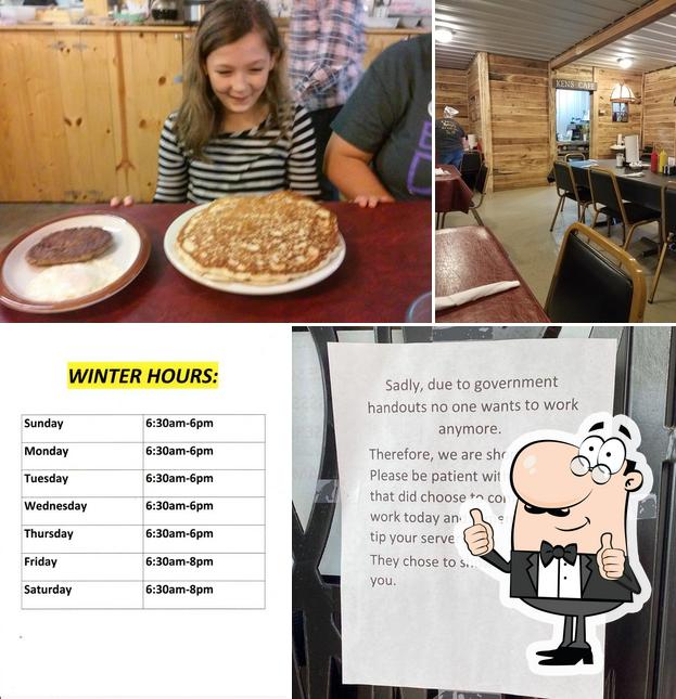 Kens Kafe in Arcola Restaurant menu and reviews