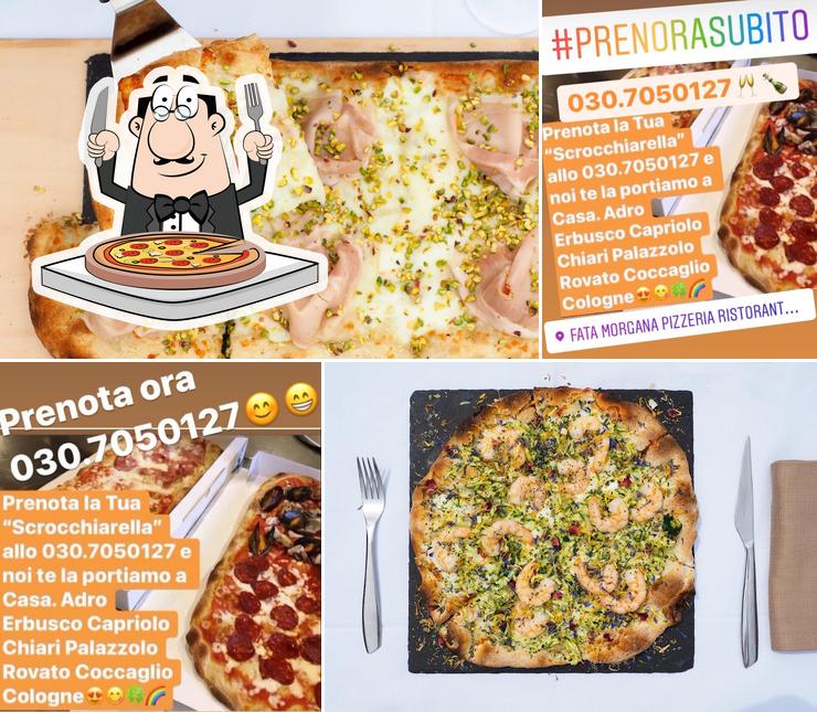 Essayez des pizzas à Pizzeria Fata Morgana