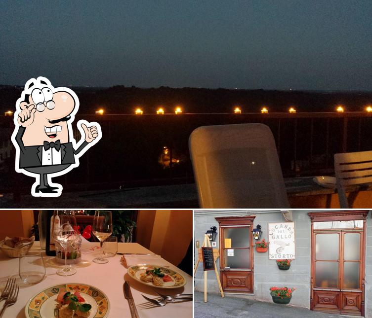 Gli interni di Locanda del Gallo Storto