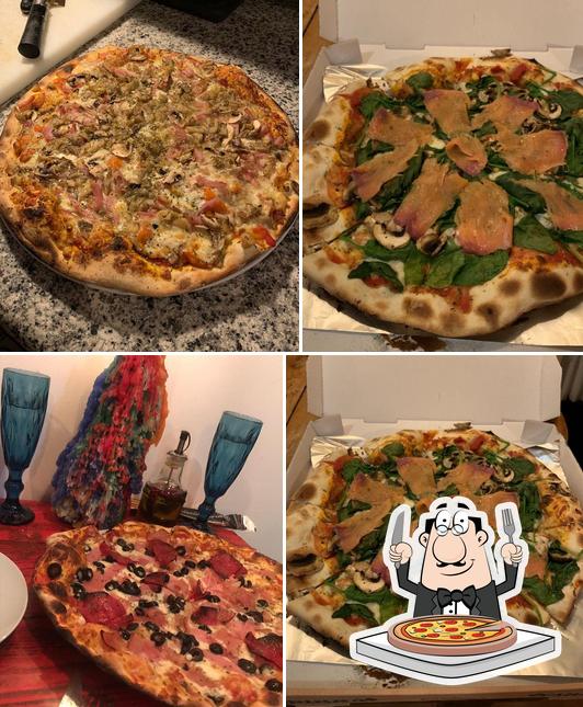 Try out pizza at La Piccola Stanza
