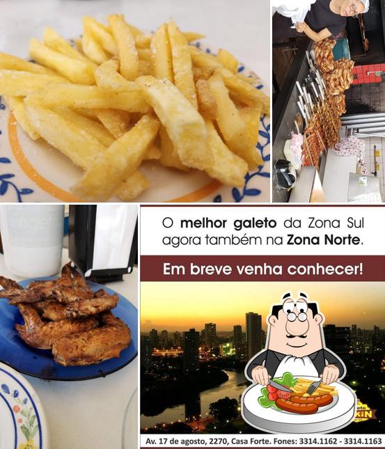 Platos en Galeto Pekin