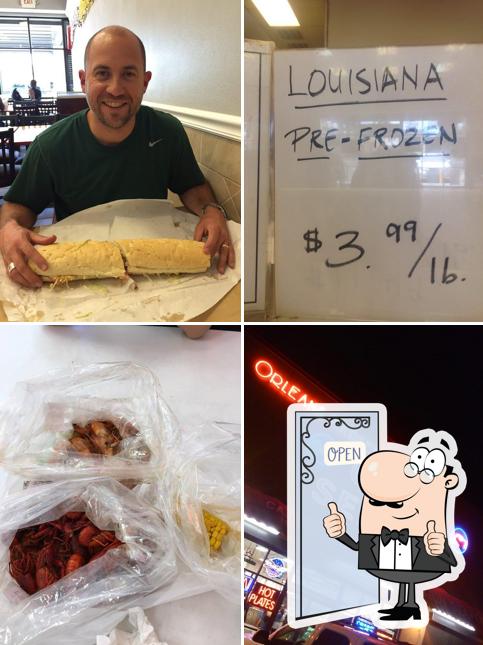 Cajun Seafood, 1479 N Claiborne Ave in New Orleans Restaurant menu