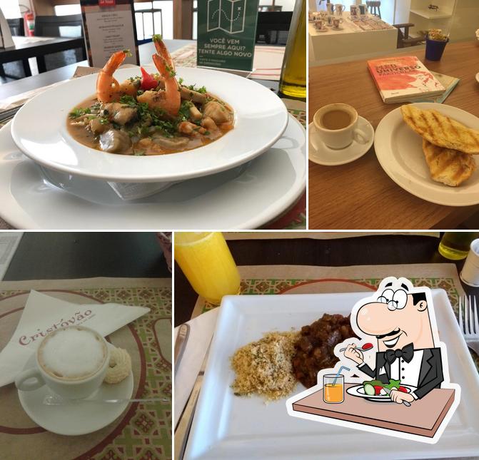 Comida em Cristóvão Café & Bistrô