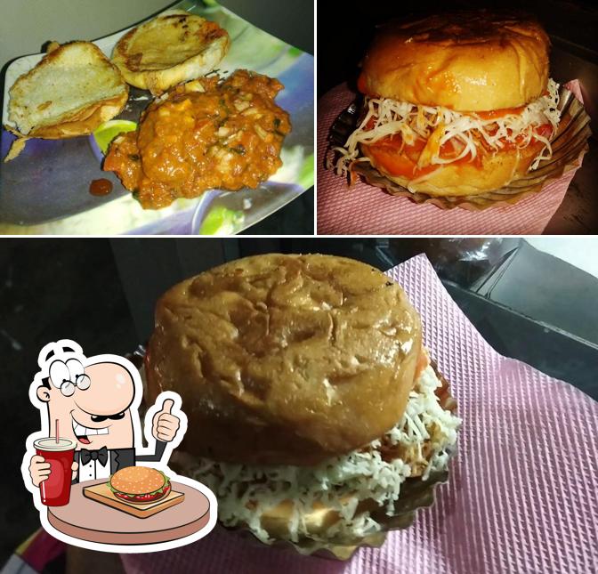 Get a burger at Gupta Jee Vegi Fast Food