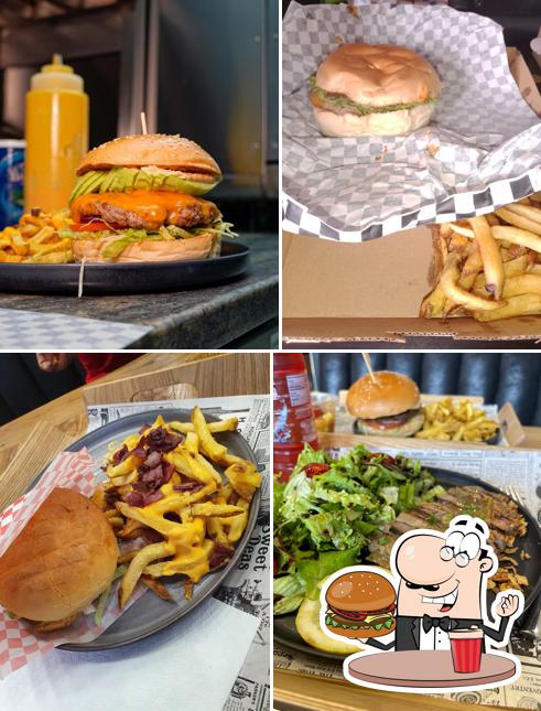 Prueba una hamburguesa en My French Diner Montreuil