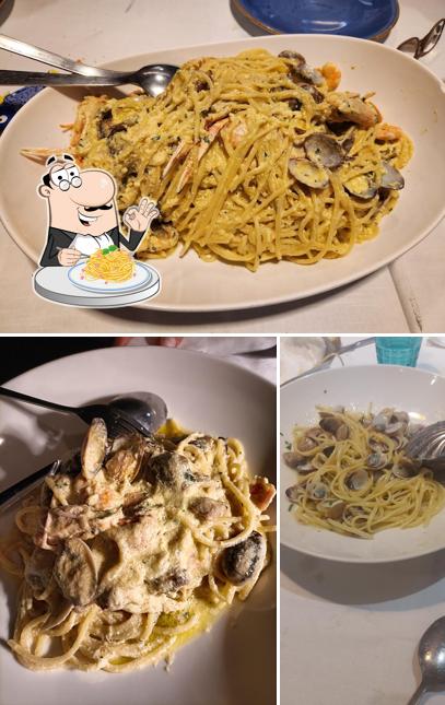 Spaghetti alla carbonara al Ristorante La Panocchietta