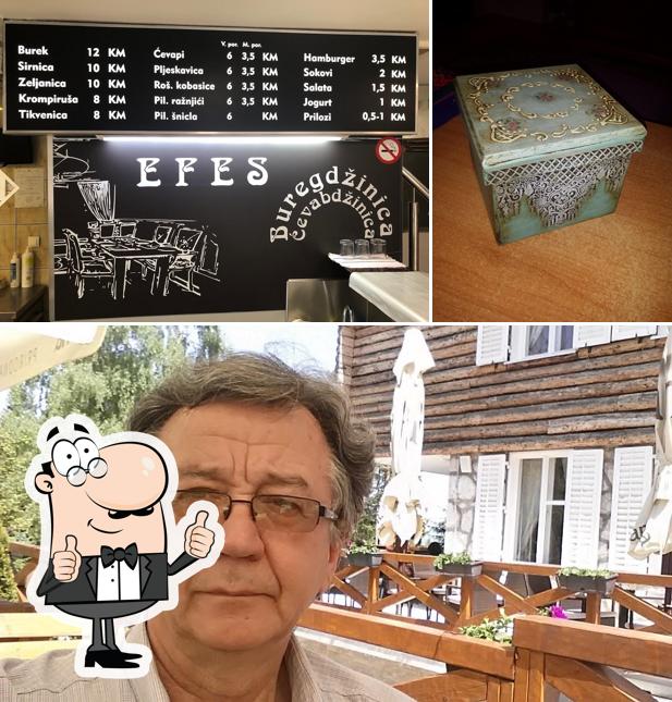 Look at the picture of Efes