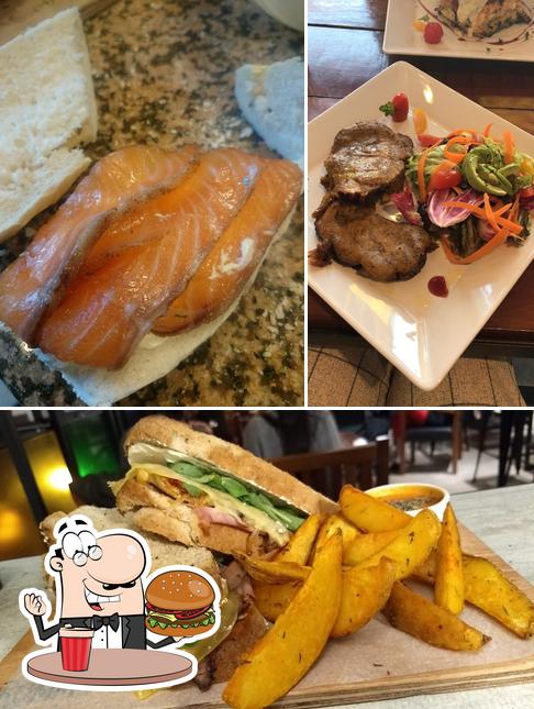 Try out a burger at Orommo Deli & Café