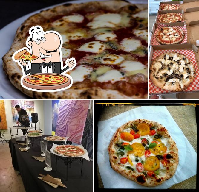 En Oliva Wood Fired Pizza, puedes disfrutar de una pizza