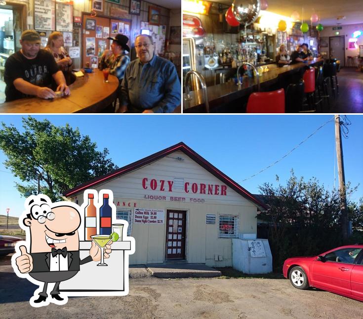 Cozy Corner Bar, 4670 MT3 in Lavina Restaurant reviews