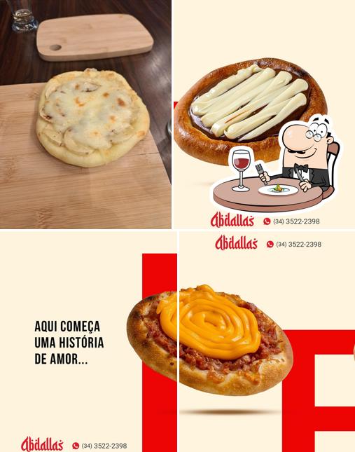 Comida em Abdalla's Esfiharia