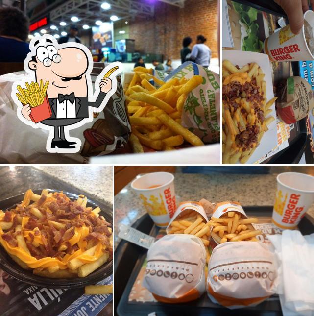 Experimente batatas fritas no Burger King